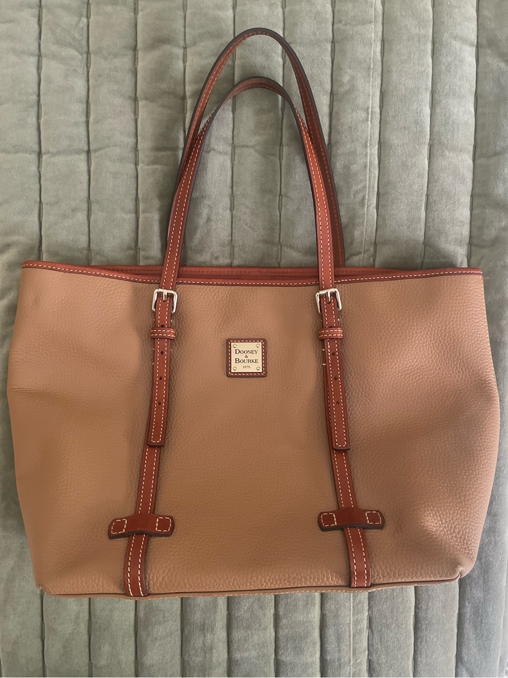 Dooney & Bourke Pebble Grain Side Snap Tote